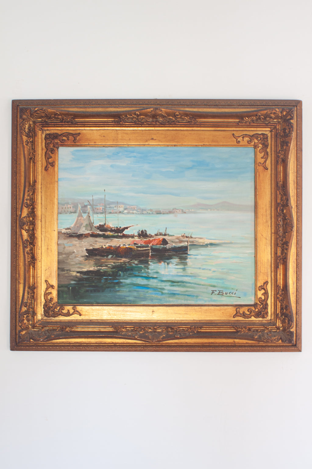 View of the Bay of Napoli, Bucci