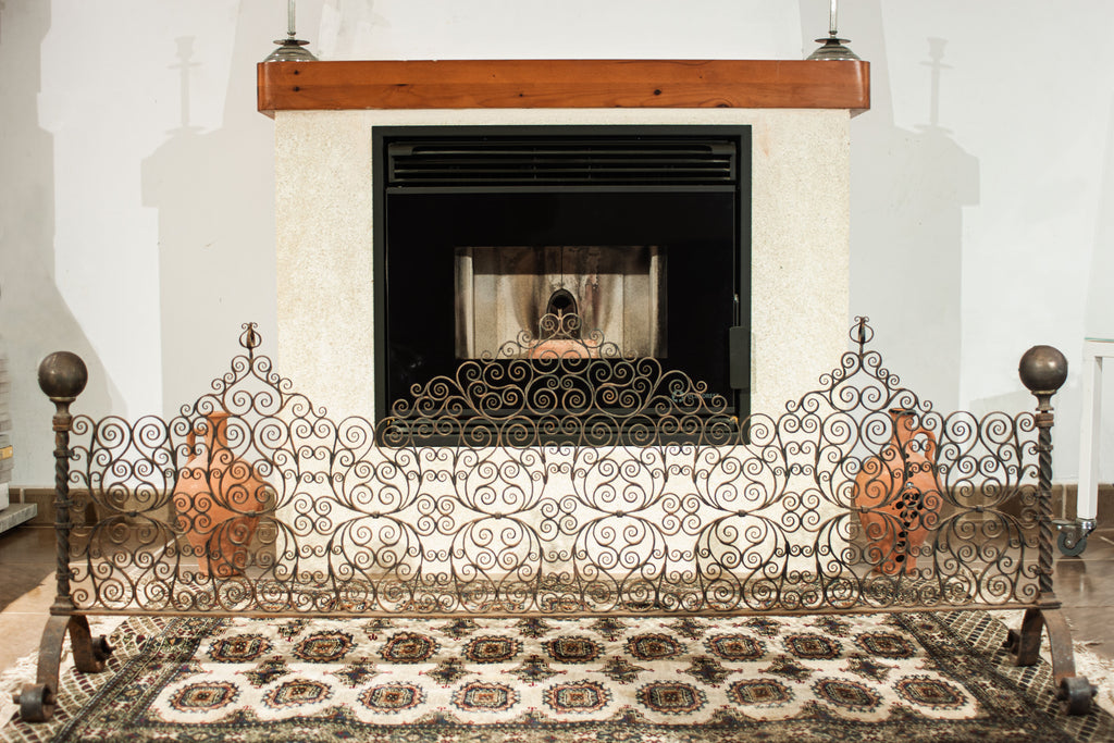Wrought Iron Fireplace Guard