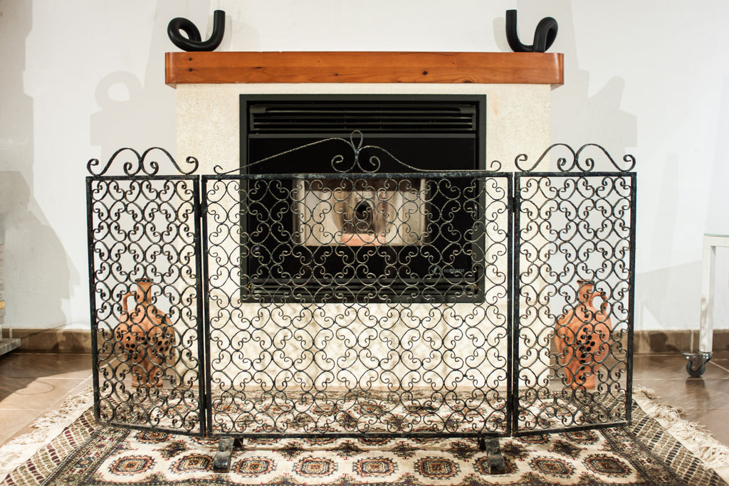 Wrought Iron Fireplace Guard