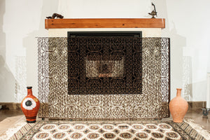 Wrought Iron Fireplace Guard