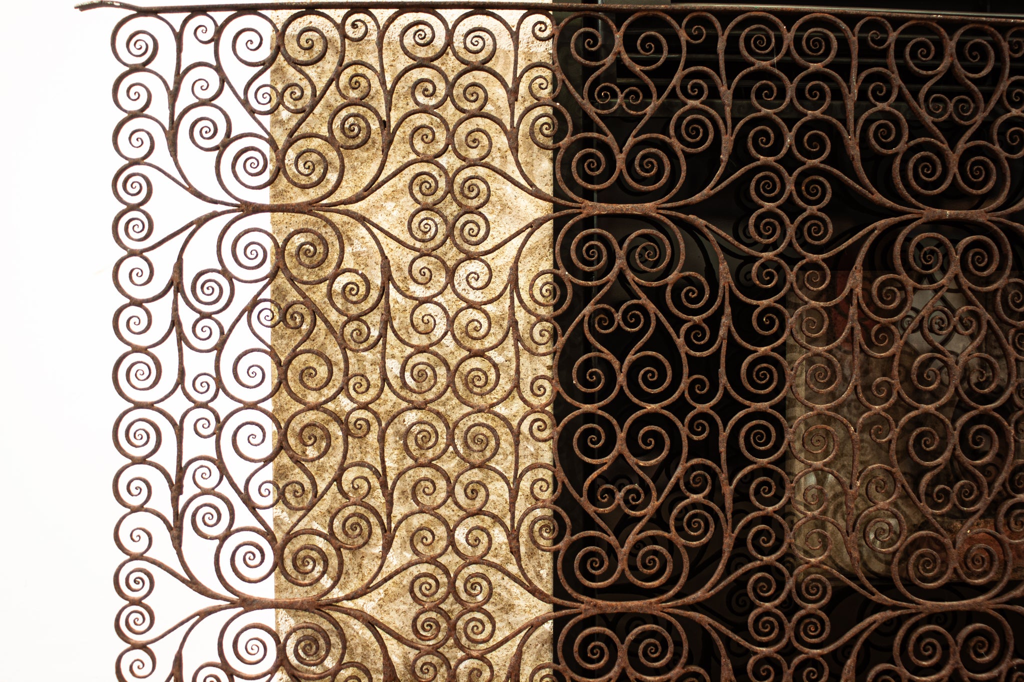 Wrought Iron Fireplace Guard