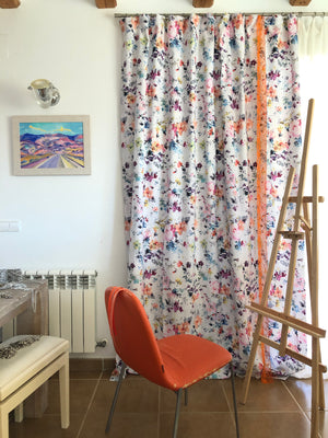 Subtle Aquarel Curtain