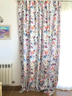 Subtle Aquarel Curtain